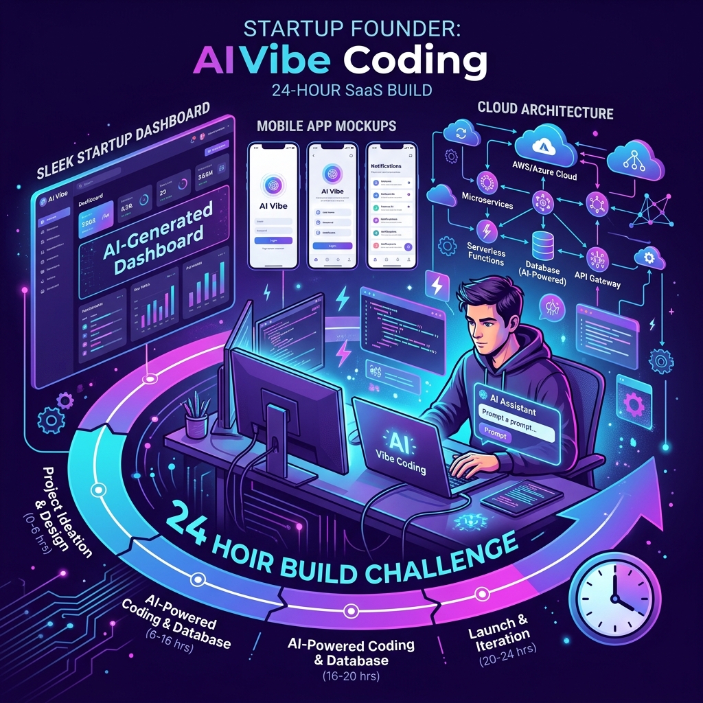 Vibe Coding Cho Founder & Product Manager: Từ Ý Tưởng Đến Ứng Dụng SaaS Trong 24h