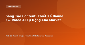 Minh họa cho chủ đề Sáng Tạo Content, Thiết Kế Banner & Video AI Tự Động Cho Marketing