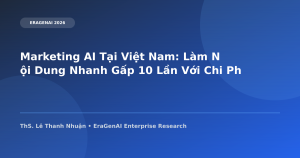 Minh họa cho chủ đề Marketing AI Tại Việt Nam: Làm Nội Dung Nhanh Gấp 10 Lần Với Chi Phí 1/3