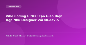 Minh họa cho chủ đề Vibe Coding UI/UX: Tạo Giao Diện Đẹp Như Designer Với v0.dev & Lovable