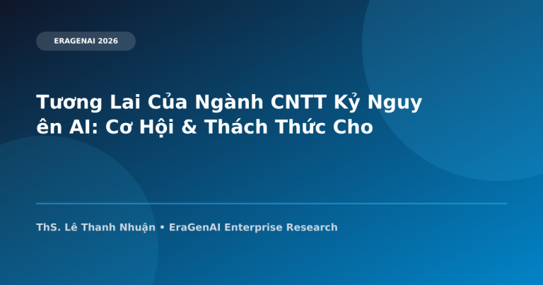 Tương Lai Của Lĩnh Vực CNTT Kỷ Nguyên AI: Cơ Hội & Thách Thức Cho Lập Trình Viên