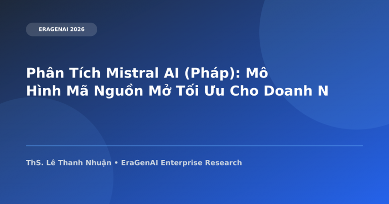 Triển Khai Mistral Large On-Premise Bảo Mật Cho Khối Ngân Hàng & Hành Chính Công