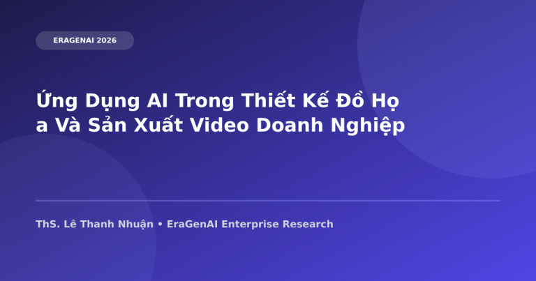 Ứng Dụng AI Trong Thiết Kế Đồ Họa Và Sản Xuất Video Doanh Nghiệp