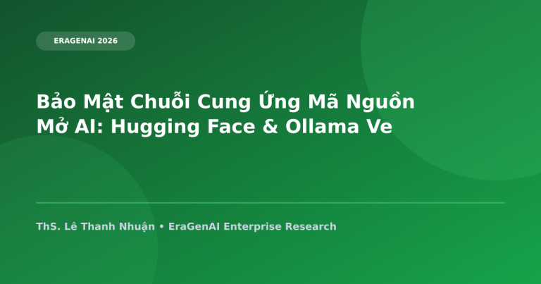Bảo Mật Chuỗi Cung Ứng Mã Nguồn Mở AI: Hugging Face & Ollama Verification