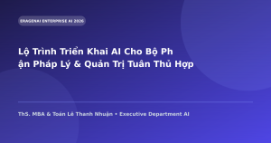 Lộ Trình Triển Khai AI Cho Bộ Phận Pháp Lý & Quản Trị Tuân Thủ Hợp Đồng Doanh Nghiệp