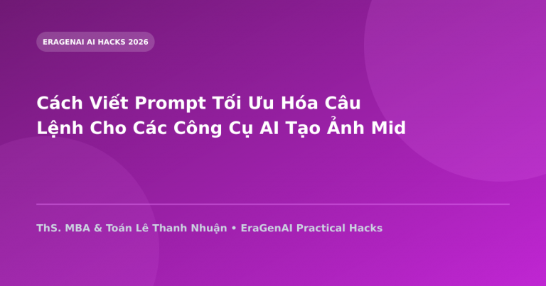 Cách Viết Prompt Tối Ưu Hóa Câu Lệnh Cho Các Công Cụ AI Tạo Ảnh Midjourney