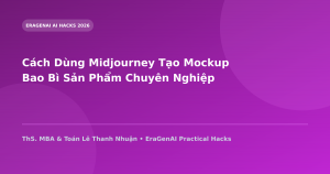 Cách Dùng Midjourney Tạo Mockup Bao Bì Sản Phẩm Chuyên Nghiệp
