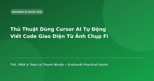 Thủ Thuật Dùng Cursor AI Tự Động Viết Code Giao Diện Từ Ảnh Chụp Figma
