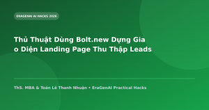 Thủ Thuật Dùng Bolt.new Dựng Giao Diện Landing Page Thu Thập Leads Trong 5 Phút