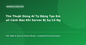 Thủ Thuật Dùng AI Tự Động Tạo Email Cảnh Báo Khi Server Bị Sự Cố Ngưng Trệ