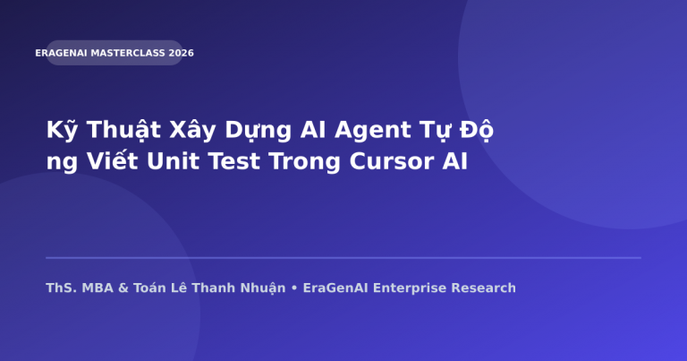 Kỹ Thuật Xây Dựng AI Agent Tự Động Viết Unit Test Trong Cursor AI