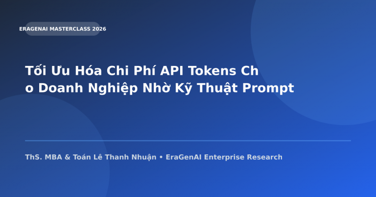 Tối Ưu Hóa Chi Phí API Tokens Cho Doanh Nghiệp Nhờ Kỹ Thuật Prompt Caching