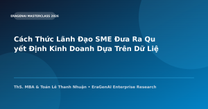 Cách Thức Lãnh Đạo SME Đưa Ra Quyết Định Kinh Doanh Dựa Trên Dữ Liệu Realtime AI