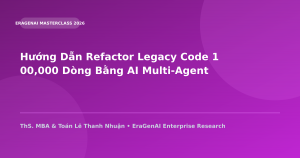Hướng Dẫn Refactor Legacy Code 100,000 Dòng Bằng AI Multi-Agent