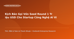 Kịch Bản Gọi Vốn Seed Round 1 Triệu USD Cho Startup Công Nghệ AI Việt Nam