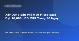 Xây Dựng Sản Phẩm AI Micro-SaaS Đạt 10,000 USD MRR Trong 90 Ngày