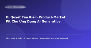 Bí Quyết Tìm Kiếm Product-Market Fit Cho Ứng Dụng AI Generative