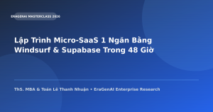 Lập Trình Micro-SaaS 1 Ngăn Bằng Windsurf & Supabase Trong 48 Giờ
