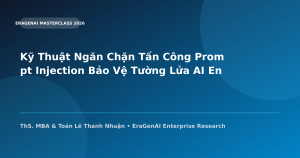 Kỹ Thuật Ngăn Chặn Tấn Công Prompt Injection Bảo Vệ Tường Lửa AI Enterprise