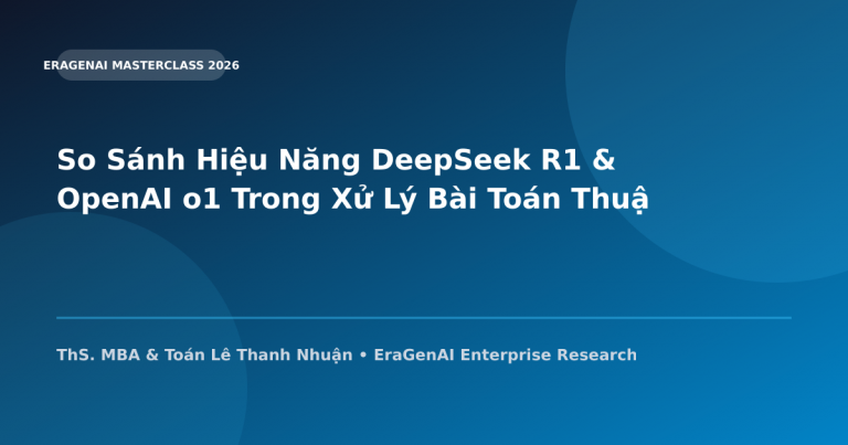So Sánh Hiệu Năng DeepSeek R1 & OpenAI o1 Trong Xử Lý Bài Toán Thuật Toán