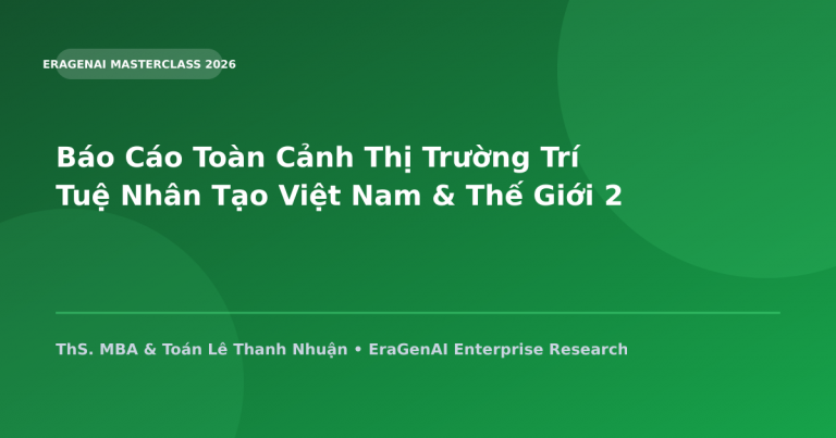 Báo Cáo Toàn Cảnh Thị Trường Trí Tuệ Nhân Tạo Việt Nam & Thế Giới 2026