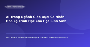 AI Trong Lĩnh Vực Giáo Dục: Cá Nhân Hóa Lộ Trình Học Cho Học Sinh Sinh Viên