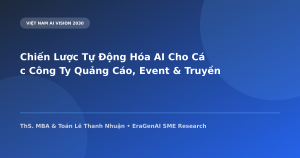 Chiến Lược Tự Động Hóa AI Cho Các Công Ty Quảng Cáo, Event & Truyền Thông Sự Kiện