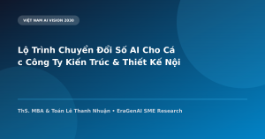 Lộ Trình Chuyển Đổi Số AI Cho Các Công Ty Kiến Trúc & Thiết Kế Nội Thất Việt Nam