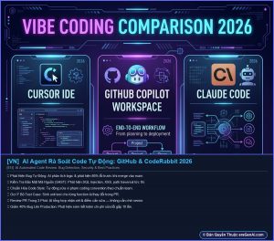 [Infographic] AI Agent Rà Soát Code Tự Động 2026