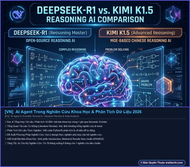 [Infographic] AI Agent Trong Nghiên Cứu Khoa Học 2026