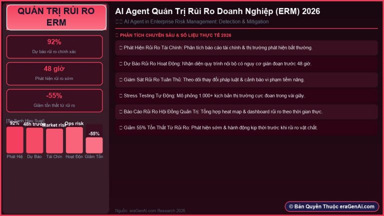 AI Agent Quản Trị Rủi Ro Doanh Nghiệp (ERM): Phát Hiện & Giảm Thiểu