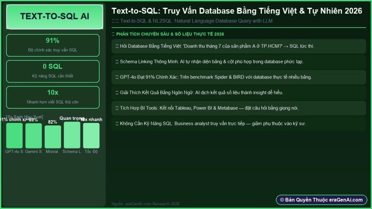 Text-to-SQL & NL2SQL: Truy Vấn Database Bằng Ngôn Ngữ Tự Nhiên 2026