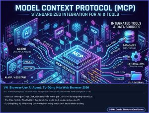 [Infographic] Browser-Use AI Agent: Tự Động Hóa Web Browser 2026