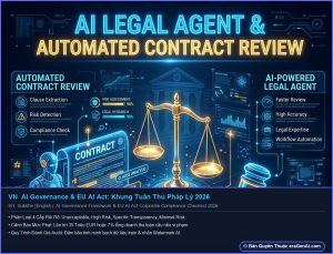 [Infographic] AI Governance & EU AI Act: Khung Tuân Thủ Pháp Lý 2026