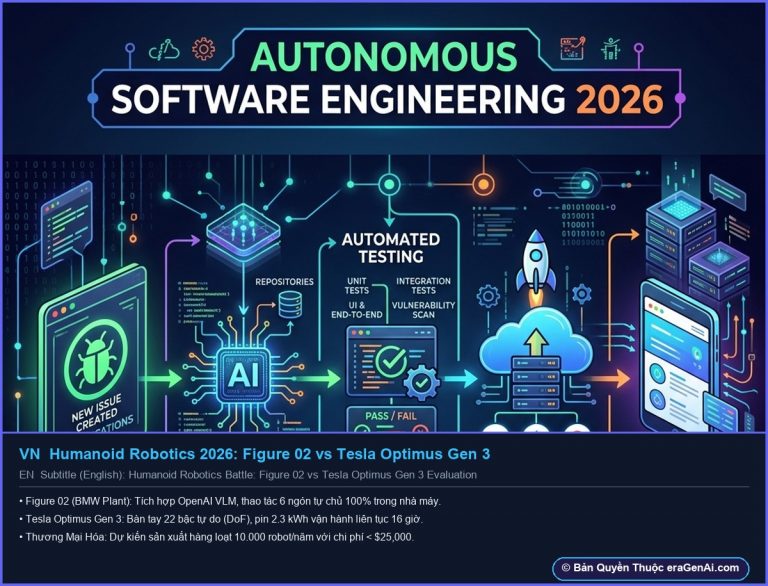 Humanoid Robotics 2026: Cuộc Chiến Figure 02 vs Tesla Optimus Gen 3