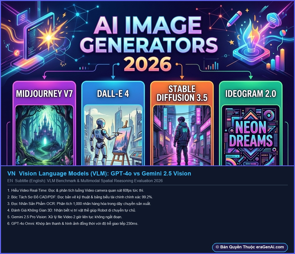 Bức Ảnh Infographic 3D AI Artwork Khóa Bản Quyền eraGenAi.com