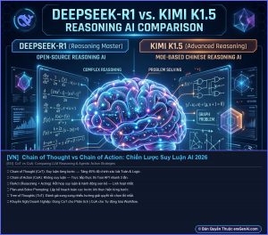 [Infographic] Chain of Thought vs Chain of Action AI Agent 2026