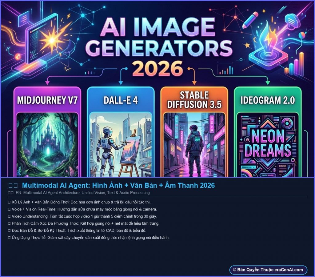 Bức Ảnh Infographic 3D AI Artwork Khóa Bản Quyền eraGenAi.com