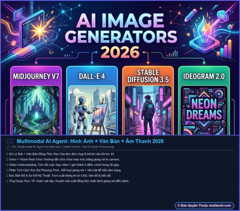 Multimodal AI Agent: Xử Lý Đồng Thời Hình Ảnh, Văn Bản & Âm Thanh 2026