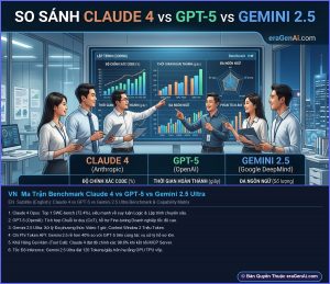 [Infographic] So Sánh Chi Tiết Claude 4 vs GPT-5 vs Gemini 2.5 (Tháng 8/2026)