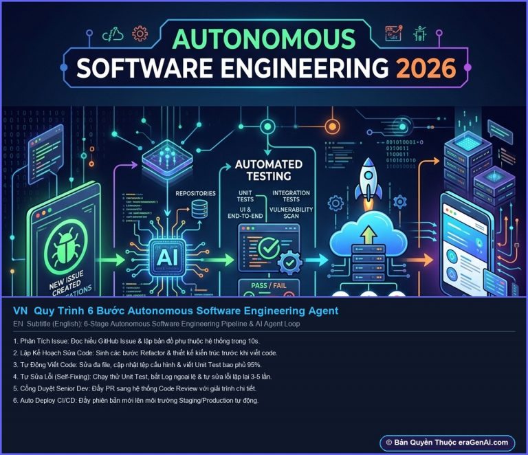 AI Agent Tự Viết Code Và Deploy: Trend “Autonomous Software Engineering” Đang Tới Gần