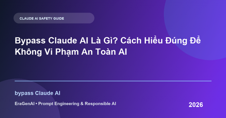 Bypass Claude AI Là Gì? Cách Hiểu Đúng Để Không Vi Phạm An Toàn AI