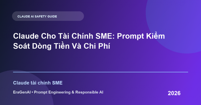 Claude Cho Tài Chính SME: Prompt Kiểm Soát Dòng Tiền Và Chi Phí