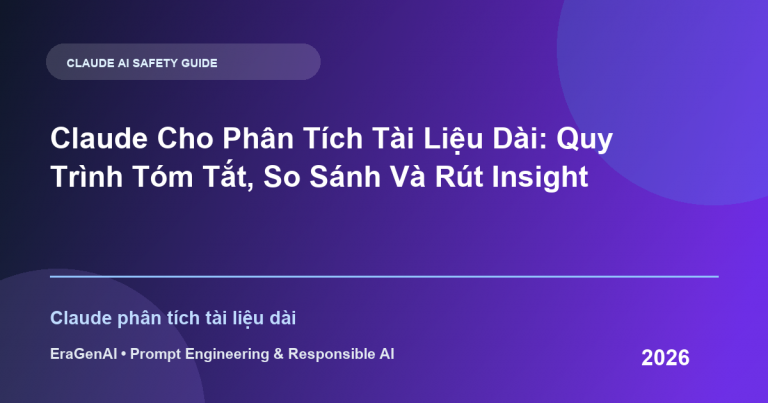 Claude Cho Phân Tích Tài Liệu Dài: Quy Trình Tóm Tắt, So Sánh Và Rút Insight