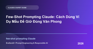 Few-Shot Prompting Claude: Cách Dùng Ví Dụ Mẫu Để Giữ Đúng Văn Phong