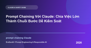 Prompt Chaining Với Claude: Chia Việc Lớn Thành Chuỗi Bước Dễ Kiểm Soát
