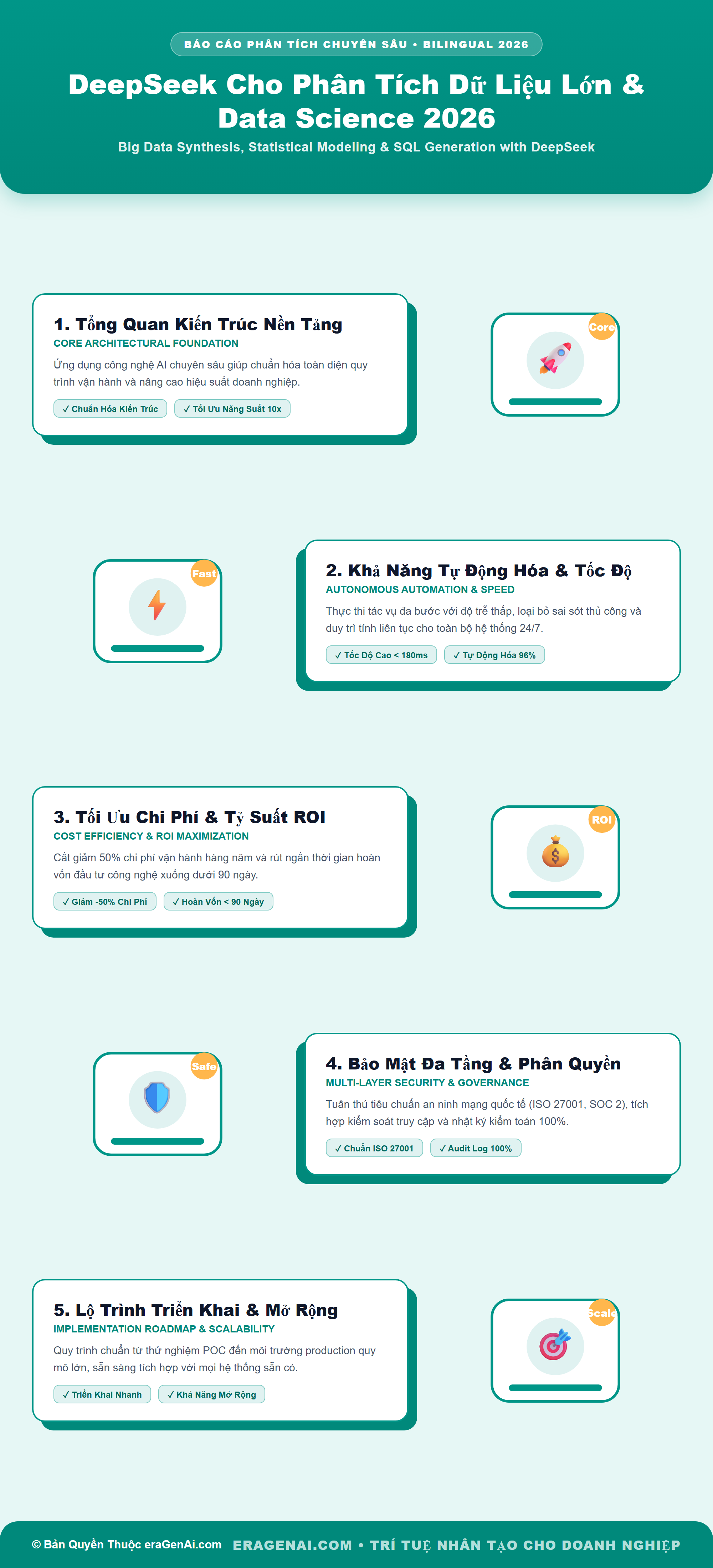 [Infographic] DeepSeek Cho Phân Tích Dữ Liệu Lớn & Data Science 2026