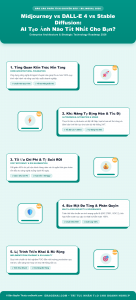 [Infographic] Midjourney vs DALL-E 4 vs Stable Diffusion: AI Tạo Ảnh Nào Tốt Nhất Cho Bạn?