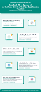 [Infographic] DeepSeek R2 vs OpenAI o1: Ai Giải Toán Giỏi Hơn? Kết Quả Test Nghiêm Túc 2025