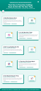 [Infographic] Tool Use & Function Calling: AI Agent Kết Nối Thế Giới Thực